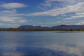 Myvatn, Iceland: A shallow lake situated in an area of active volcanism in the north of Iceland Royalty Free Stock Photo