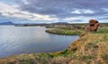 Myvatn lake at sunset - Iceland