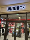 MÃÂ¡laga, Spain April 08, 2023: image of the faÃÂ§ade of the Puma store in the Malaga shopping mall