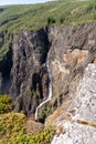 MÃÂ¥bÃÂ¸dalen a narrow valley in Eidfjord Municipality in Vestland county, Norway Royalty Free Stock Photo