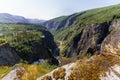 MÃÂ¥bÃÂ¸dalen a narrow valley in Eidfjord Municipality in Vestland county, Norway Royalty Free Stock Photo