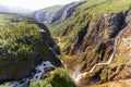 MÃÂ¥bÃÂ¸dalen a narrow valley in Eidfjord Municipality in Vestland county, Norway Royalty Free Stock Photo