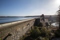 MÃÂ¶hne reservoir dam germany Royalty Free Stock Photo