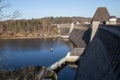 MÃÂ¶hne reservoir dam germany Royalty Free Stock Photo
