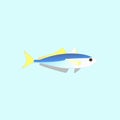 Fish concept line icon Royalty Free Stock Photo