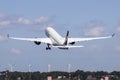 N506DN Delta Air Lines Airbus A350-941 departing from Amsterdam Schiphol Airport at Polderbaan