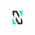 N Initial Luxury Modern Logo Design. N Logo Vector