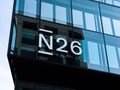 N26 Logo Sign of the German Neobank Royalty Free Stock Photo