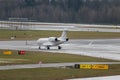 N-50NP Gulfstream G500 jet in Zurich in Switzerland