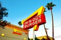 IN-N-OUT BURGER - American chain of Fast Food Restaurants with locations primarily in the Southwest and Pacific Coast Royalty Free Stock Photo