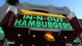 In n out Hamburgers in Las Vegas - LAS VEGAS-NEVADA, OCTOBER 11, 2017 Royalty Free Stock Photo