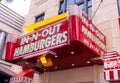 In-N-Out Hamburgers sign at Las Vegas Royalty Free Stock Photo