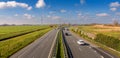 N11 provincial road in the Netherlands Royalty Free Stock Photo