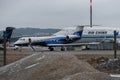 N-393VF Sun Air Jets Gulfstream G500 plane in Zurich in Switzerland