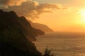 Na Pali Coast Royalty Free Stock Photo