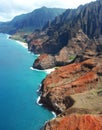 Na Pali Coast, KauaÃÂ»i Hawaii Royalty Free Stock Photo