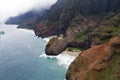 Na Pali coast - Kauai, Hawaii Royalty Free Stock Photo