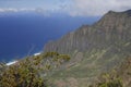 Na Pali coast - Kauai, Hawaii Royalty Free Stock Photo