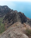 Na Pali Coast State Park on Kauai, Hawaii Royalty Free Stock Photo