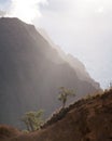 Na Pali Coast State Park on Kauai, Hawaii Royalty Free Stock Photo