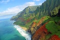 Na Pali Coast Royalty Free Stock Photo