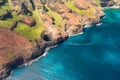 Na Pali Cost on Kauai island Royalty Free Stock Photo