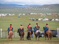 Naadam festival horse race