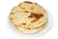 Naan , indian flat bread Royalty Free Stock Photo