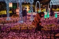 Nabana no Sato park in Japan on winter Royalty Free Stock Photo