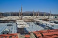 Nabawi Mosque west side Royalty Free Stock Photo