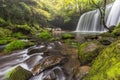 Nabegataki waterfalls with beautiful natural landscape in Kumamoto, Kyushu, Japan