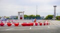 Naberezhnye Chelny, Russia - July 30,2023: Drift competition, drifting championship