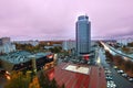 Naberezhnye Chelny, Russia - October 7, 2014: cityscape view fro