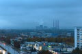 Naberezhnye Chelny, Russia - October 7, 2014: cityscape view fro