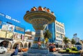 Ceramic sculpture in city centre district of Nabeul. Tunisia, No