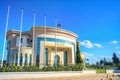Beautiful modern palace of marriage and wedding ceremony in Nabeul. Tunisia, North Africa