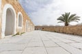 Nabi Musa mosque courtyard . Royalty Free Stock Photo