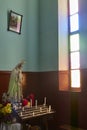 NACALA, MOZAMBIQUE - Feb 01, 2019: Interior of Churches in Nacala Royalty Free Stock Photo