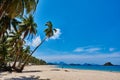 Nacapan beach El Nido Palawan Philippines Royalty Free Stock Photo