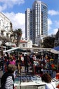 Nachalat Binyamin Market in Tel Aviv