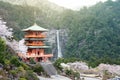 Nachi Taisha in Kumano Kodo pilgrimage routes, the tallest water