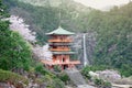 Nachi Taisha in Kumano Kodo pilgrimage routes, the tallest water