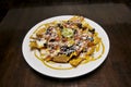 Traditional Mexican Nachos Royalty Free Stock Photo