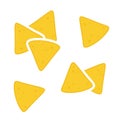 Nachos icon set