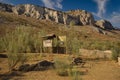 Nacimiento de la Villa en Antequera, Malaga, Andalusia. Spain. Vistas de la montaÃÂ±a del Torcal en un dia soleado