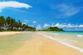 Nacpan Beach (El Nido, Philippines) Royalty Free Stock Photo