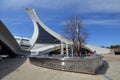 Nadia Comaneci place near the olympic stadium