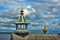 Nadkladeznaya chapel Great Nikita Royalty Free Stock Photo