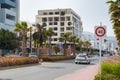 NADOR, MOROCCO - MAY 22, 2017: Buildings under construction in center of Nador. Is a coastal city and provincial capital in the