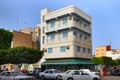 NADOR, MOROCCO - MAY 22, 2017: Old building in colonial style in center of Nador. Is a coastal resort city and provincial capital